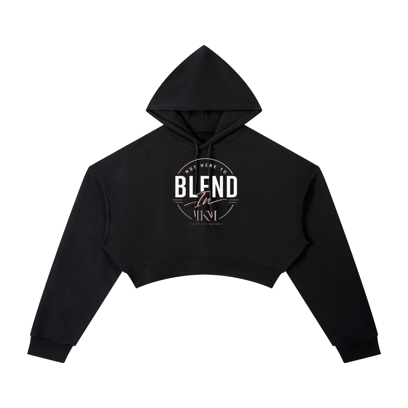 Essential Cropped Hoodie