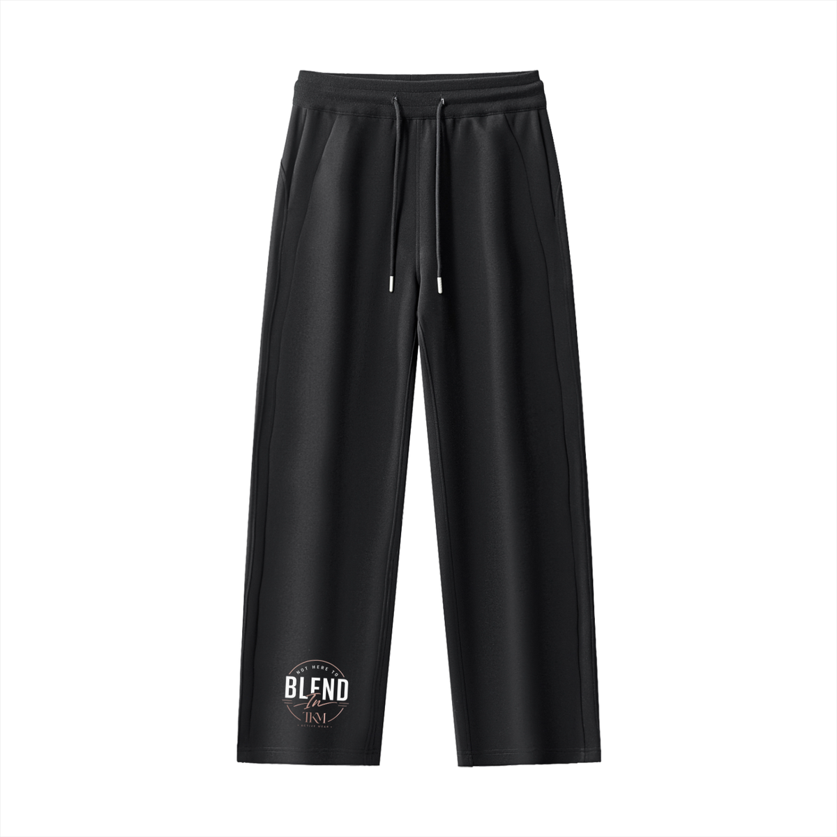Essential Drawstring Straight-Leg Sweatpants